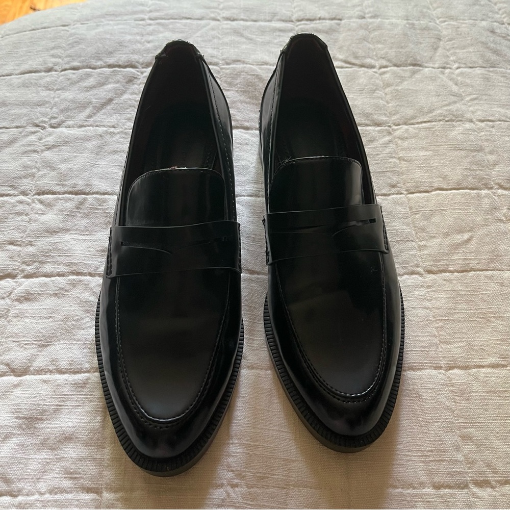 Zara Studded Loafers